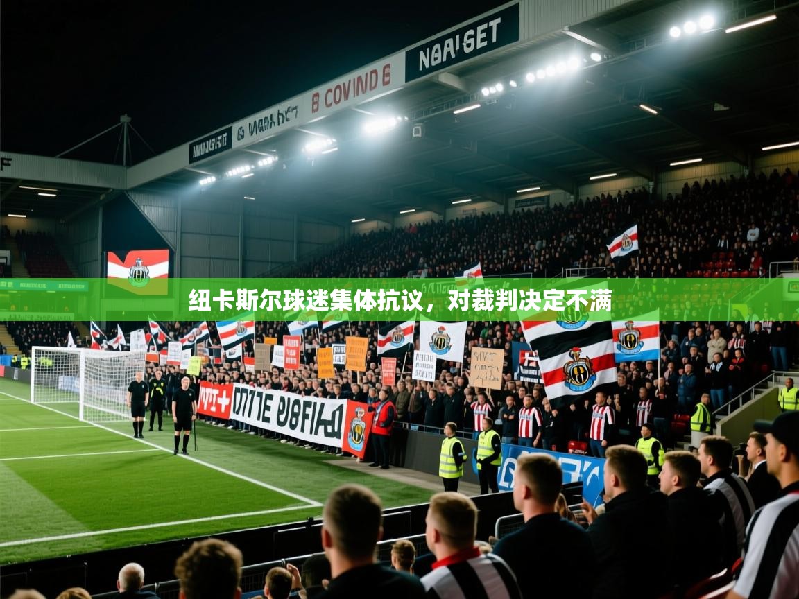 纽卡斯尔球迷集体抗议,对裁判决定不满 第2张